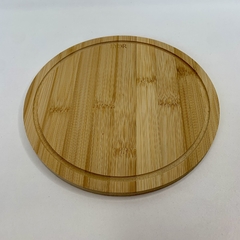 Base Redonda Bambu - 20cm - MARA ROCHA DECORAÇÃO