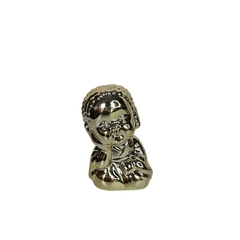 Buda em Resina 9cm Pensando - Dourado - comprar online