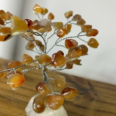 Árvore da Felicidade 17cm - Ágata de Fogo na internet