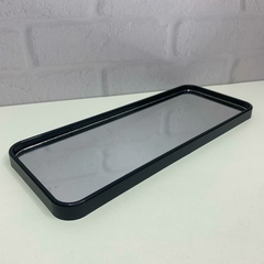 Base Preta Espelhada Grande 30x12cm - Retangular na internet