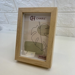 Imagem do Porta Retrato MDF Clean 17cm - Castanho Claro