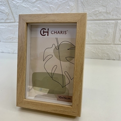 Porta Retrato MDF Clean 17cm - Castanho Claro - loja online