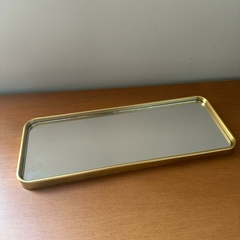 Imagem do Base Gold Espelhada Grande 30x12cm - Retangular