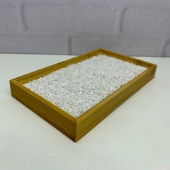 Jardim Zen Retangular em Bambu - 22x13cm - loja online