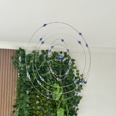Mandala Cósmica 30cm - Olho Grego na internet