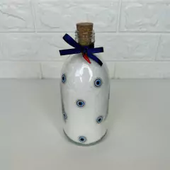 Garrafa de Vidro 500ml Amuleto - Olhos Gregos na internet