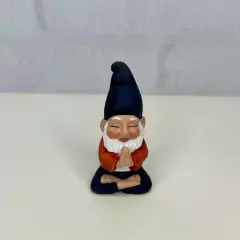 Gnomo da Sorte em Gesso 10cm - Azul e Vermelho na internet