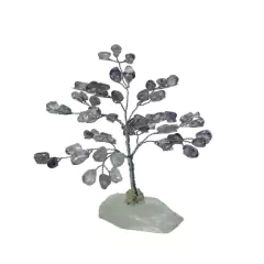 Árvore da Felicidade 11cm - Pedra Ametista (Roxo) na internet
