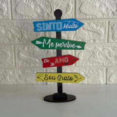 Setas de Mesa MDF 25cm - Ho´oponopono Flechas - comprar online