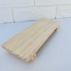 Imagem do Base Retangular Madeira Pinus Maya - 20x8cm