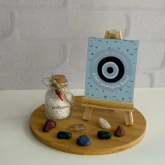 Garrafinha Amuleto 100ml - Proteção|Sal Grosso - MARA ROCHA DECORAÇÃO