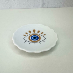 Imagem do Prato Porcelana Redondo 9cm - Jóia do Dia