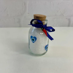 Garrafinha Amuleto 100ml - Olho Grego Coração|Sal Grosso - loja online