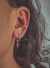 Piercing fake liso com zircônia prata 925 na internet