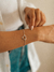 Pulseira coração abaulado prata 925
