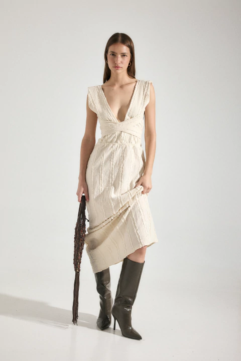 Vestido Lino Moria 8452 C14A - comprar online