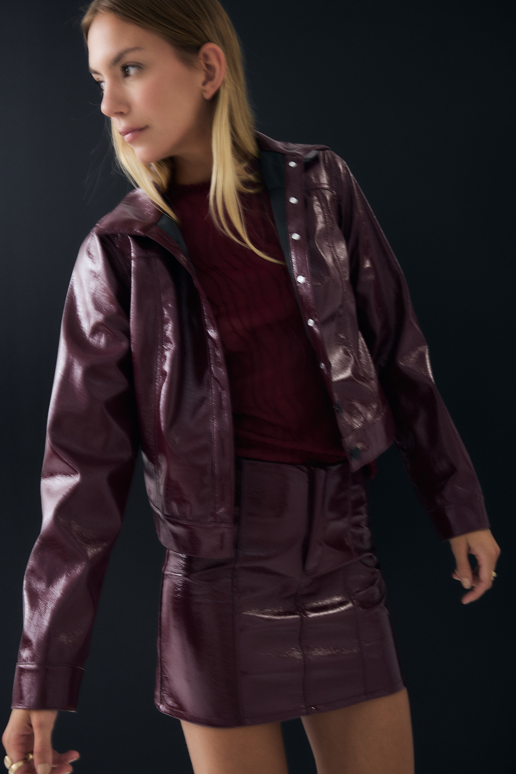 Chaqueta Charol Gabana 8226 B6D thumbnail 3