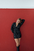 Vestido Adelfa Metalizado 8277 E10A - comprar online