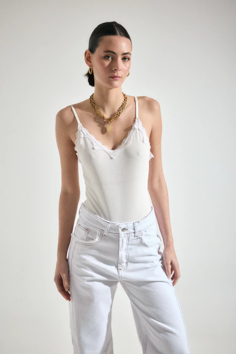 Body Poesia Encaje 7701 E10B - comprar online