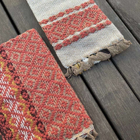 Jogo de Lavabo Flor - Terra com 2 peças