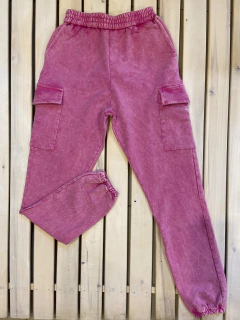 Pantalon Cargo lavado