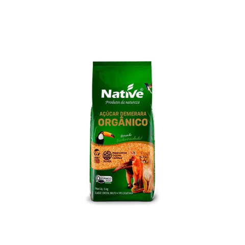Açúcar Demerara Orgânico 1 Kg Native