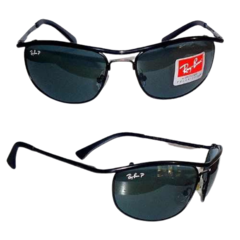 ÓCULOS DE SOL RAY BAN DEMOLIDOR POLARIZADO PRETO