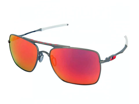 ÓCULOS DE SOL OAKLEY DEVIATION VERMELHO ESPELHADO