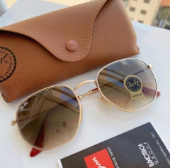 ÓCULOS DE SOL RAY BAN HEXAGONAL MARROM DEGRADE na internet