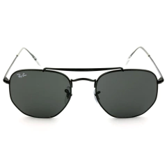OCULOS DE SOL RAY BAN MARSHAL PRETO E LENTE PRETA - Mix Óculos