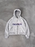 NON-STITCH ZIP HOOD (Boxy Gris Melange) - comprar online