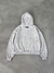 NON-STITCH ZIP HOOD (Boxy Gris Melange) en internet