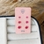 Trio de Brincos Zircônia Rosa em Prata 925