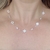 Choker 5 Trevos Madrepérola Cravejados Van Clef E Zircônias Em Prata 925 - loja online