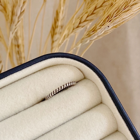 Anel Falange Torcido Regulável Em Prata 925 - comprar online