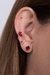 Piercing Fake Pedra e Aro Torcido Em Prata 925 na internet