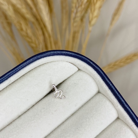 Piercing Haste Cobra Em Prata 925