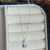 Colar Nossa Senhora Cravejada Azul Corrente Elo Cadeado Em Prata 925 - Brilho Lunar Pratas