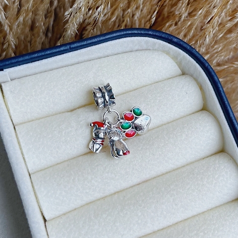 Berloque Natal e Pets Em Prata 925 - comprar online