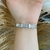 Pulseira Em Malha de Aço Inoxidável