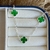 Pulseira 3 Trevos Van Clef Verde Corrente Elos Ovais Em Prata 925 - comprar online