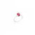 Anel Oval Turmalina Rosa Glass Em Prata 925