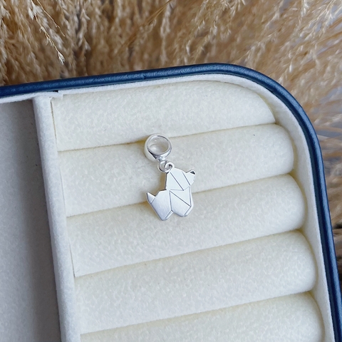 Berloque Cachorro Origami Em Prata 925 - comprar online