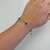 Pulseira 4 Trevos Van Clef Malaquita Borda Cravejada Em Prata 925 - comprar online