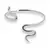 Bracelete Cobra Em Prata 925 - comprar online