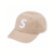 Boné Supreme Seersucker S Logo 6-Panel Tan Bege