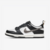Dunk Low GS "Black/White Metallic" Preto