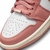 Imagem do Air Jordan 1 Mid "Red Stardust White" Rosa