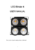 Fixtures de Freestyler P/ SP-LED-616F de Spark (Blinder 4 con Aros Led) - tienda online