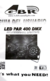 Fixture de Freestyler P/ Led Par 400 Dmx de Gbr (36x1w RGB) - tienda online